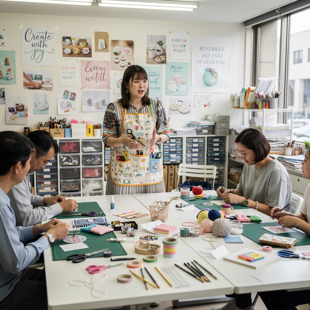 自然素材を使った手作りのインテリア雑貨の写真